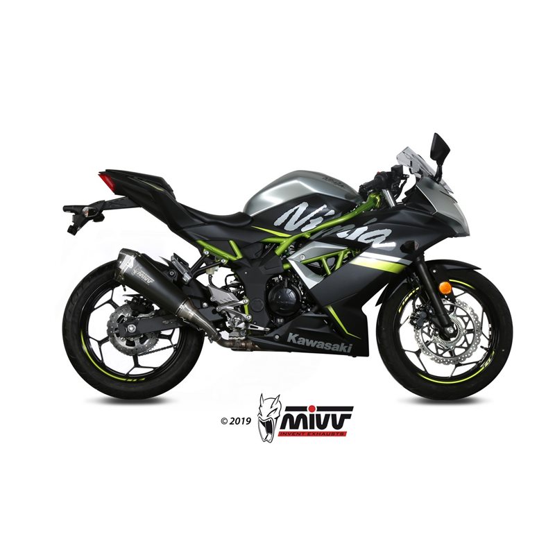 KAWASAKI NINJA 125 2019 - DELTA RACE BLACK MIVV KAWASAKI NINJA 125 2019 - DELTA RACE BLACK MIVV