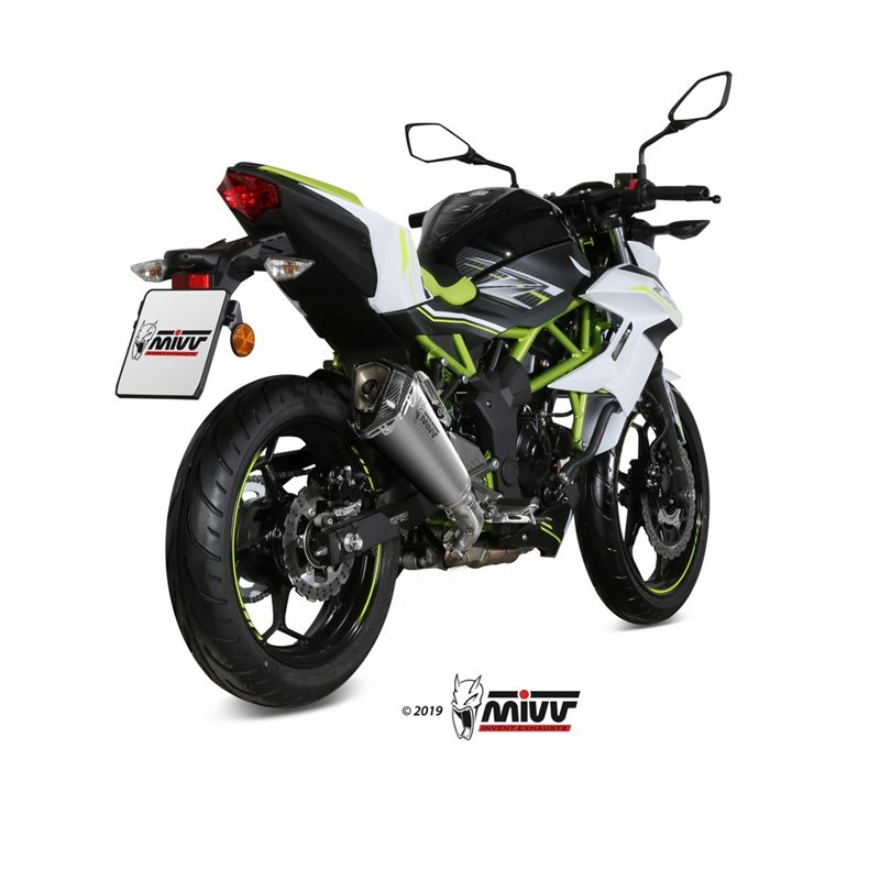 KAWASAKI Z 125 2019 - DELTA RACE INOX COPA CARBONO MIVV KAWASAKI Z 125 2019 - DELTA RACE INOX COPA CARBONO MIVV
