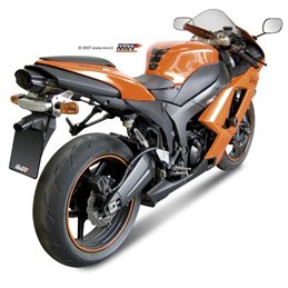 KAWASAKI ZX-6 R 2007 - 2008 SUONO INOX COPA CARBONO MIVV