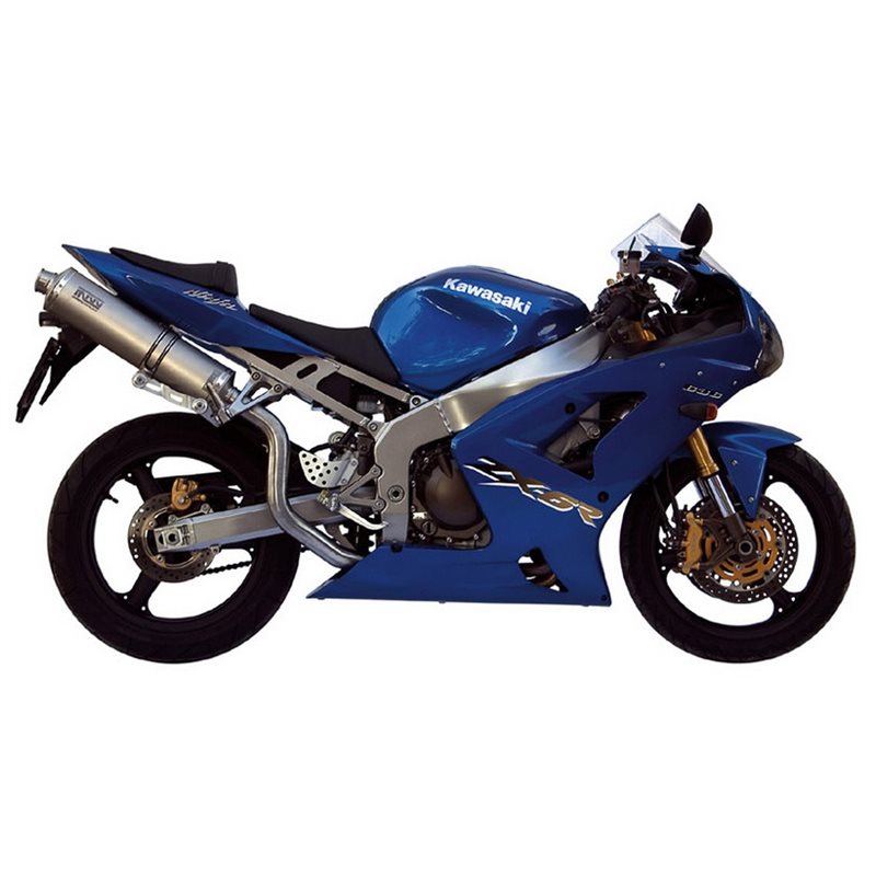 KAWASAKI ZX-6 RR 2003 - 2004 OVAL TITANIO MIVV KAWASAKI ZX-6 RR 2003 - 2004 OVAL TITANIO MIVV