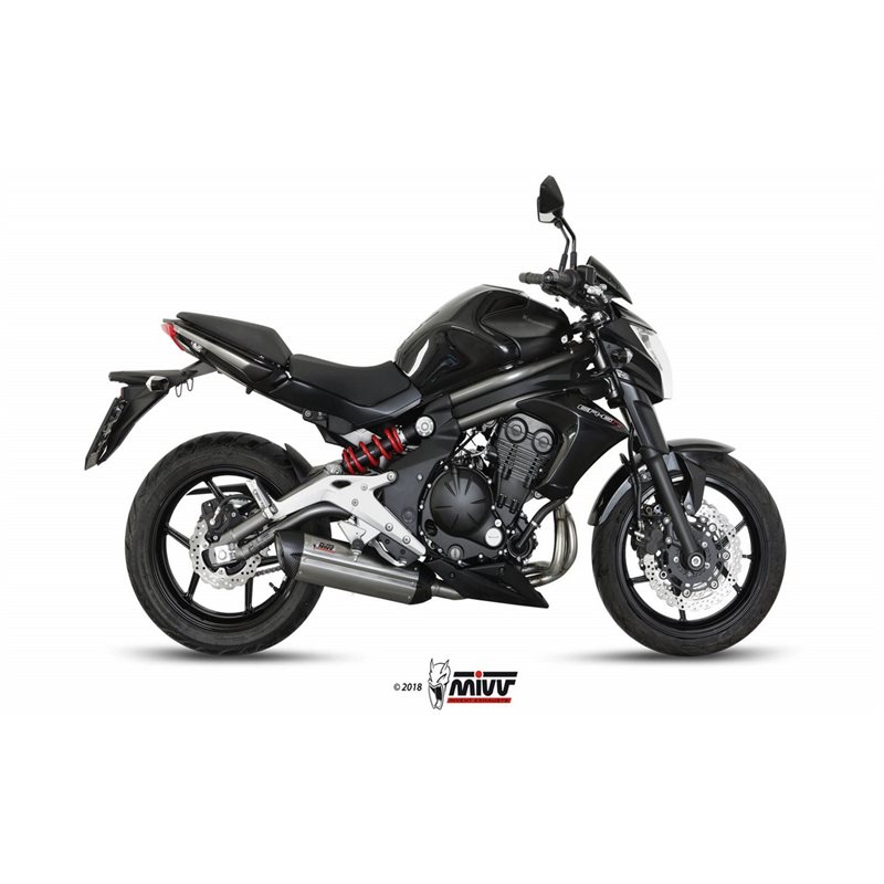 KAWASAKI ER-6N / F 2012 - 2016 SUONO INOX COPA CARBONO MIVV KAWASAKI ER-6N / F 2012 - 2016 SUONO INOX COPA CARBONO MIVV