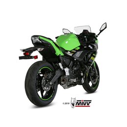 KAWASAKI NINJA 650 2017 - DELTA RACE INOX COPA CARBONO MIVV