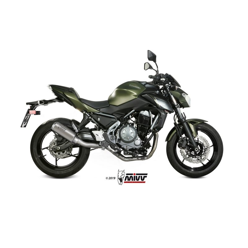 KAWASAKI Z650 2017 - MK3 INOX/ST. STEEL MIVV KAWASAKI Z650 2017 - MK3 INOX/ST. STEEL MIVV