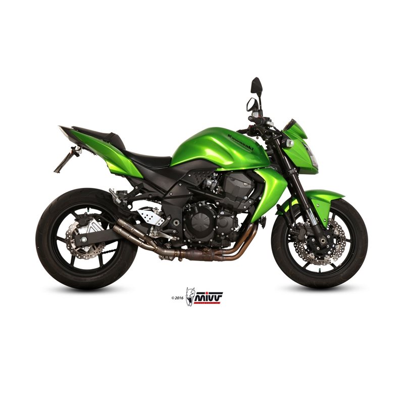 KAWASAKI Z 750 2007 - 2014 DOUBLE GUN FULL TITANIUM MIVV KAWASAKI Z 750 2007 - 2014 DOUBLE GUN FULL TITANIUM MIVV