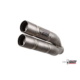 KAWASAKI Z 750 2007 - 2014 DOUBLE GUN FULL TITANIUM MIVV