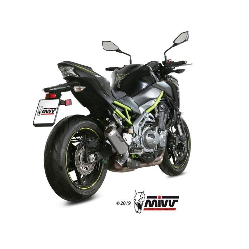 KAWASAKI Z900 A2 (35 KW / 70 KW) 2017 - MK3 INOX/ST. STEEL MIVV KAWASAKI Z900 A2 (35 KW / 70 KW) 2017 - MK3 INOX/ST. STEEL MIVV