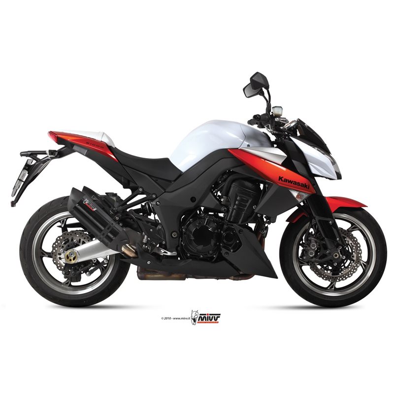 KAWASAKI Z 1000 2010 - 2013 SUONO BLACK MIVV KAWASAKI Z 1000 2010 - 2013 SUONO BLACK MIVV