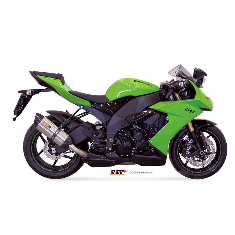 KAWASAKI ZX-10 R 2008 - 2010 SUONO INOX COPA CARBONO MIVV KAWASAKI ZX-10 R 2008 - 2010 SUONO INOX COPA CARBONO MIVV