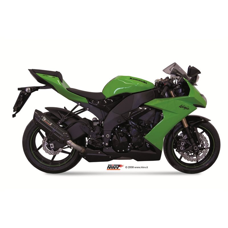 KAWASAKI ZX-10 R 2008 - 2010 SUONO BLACK MIVV KAWASAKI ZX-10 R 2008 - 2010 SUONO BLACK MIVV