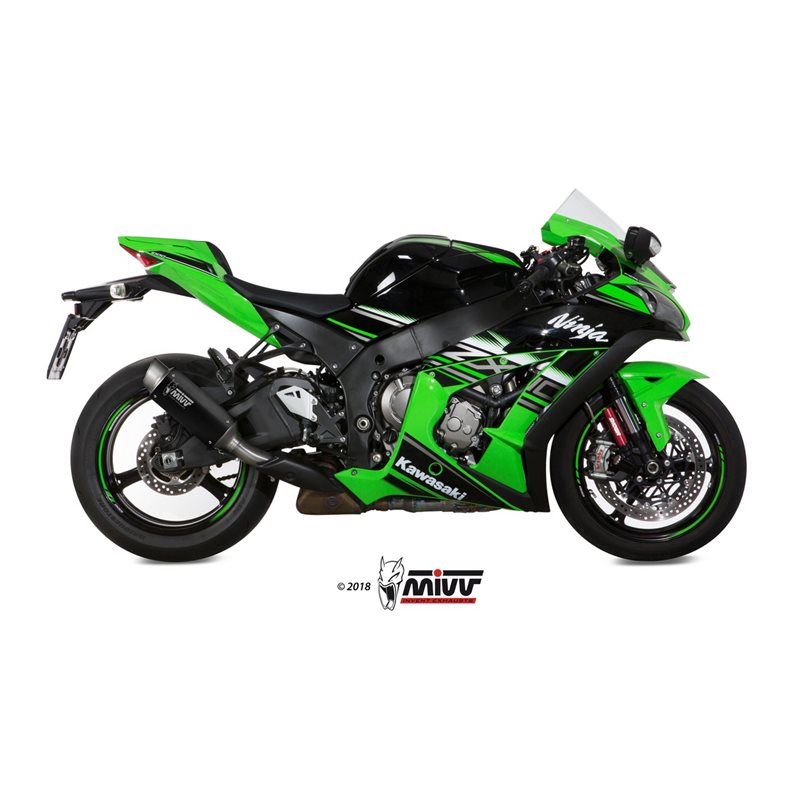 KAWASAKI ZX-10 R / RR / SE 2016 - GP PRO BLACK MIVV KAWASAKI ZX-10 R / RR / SE 2016 - GP PRO BLACK MIVV