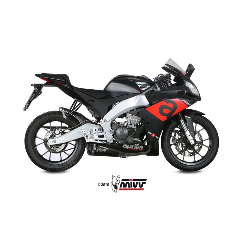 APRILIA RS 125 (4 STROKE) 2017 - DELTA RACE BLACK MIVV APRILIA RS 125 (4 STROKE) 2017 - DELTA RACE BLACK MIVV