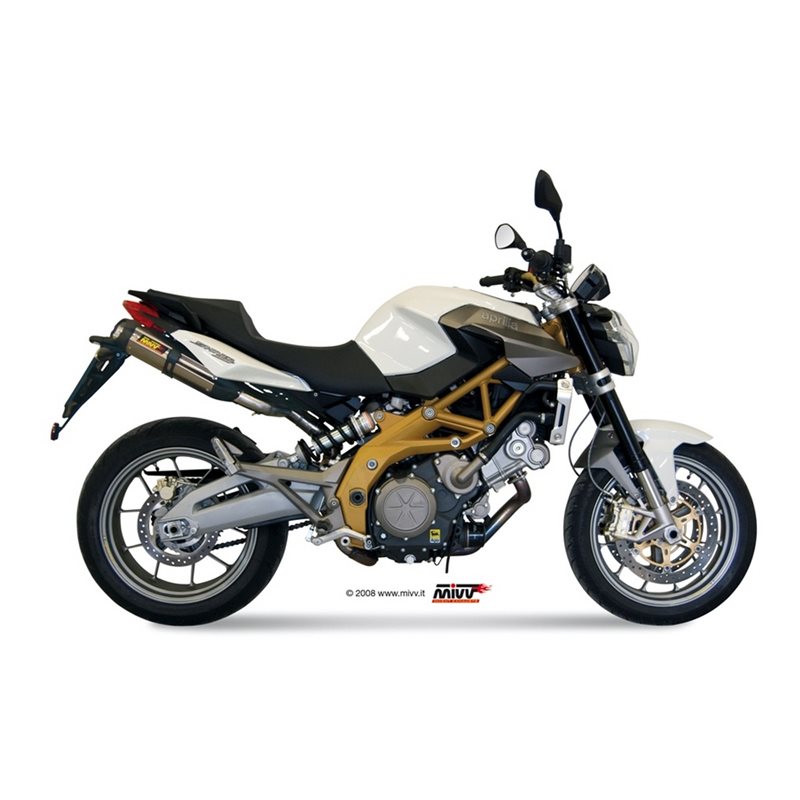APRILIA SHIVER 750 2008 - 2016 SUONO INOX COPA CARBONO MIVV APRILIA SHIVER 750 2008 - 2016 SUONO INOX COPA CARBONO MIVV