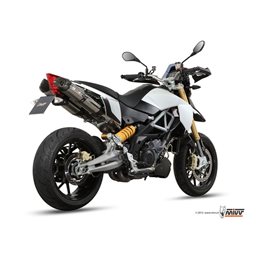 APRILIA DORSODURO 1200 2012 - 2016 SUONO INOX COPA CARBONO MIVV