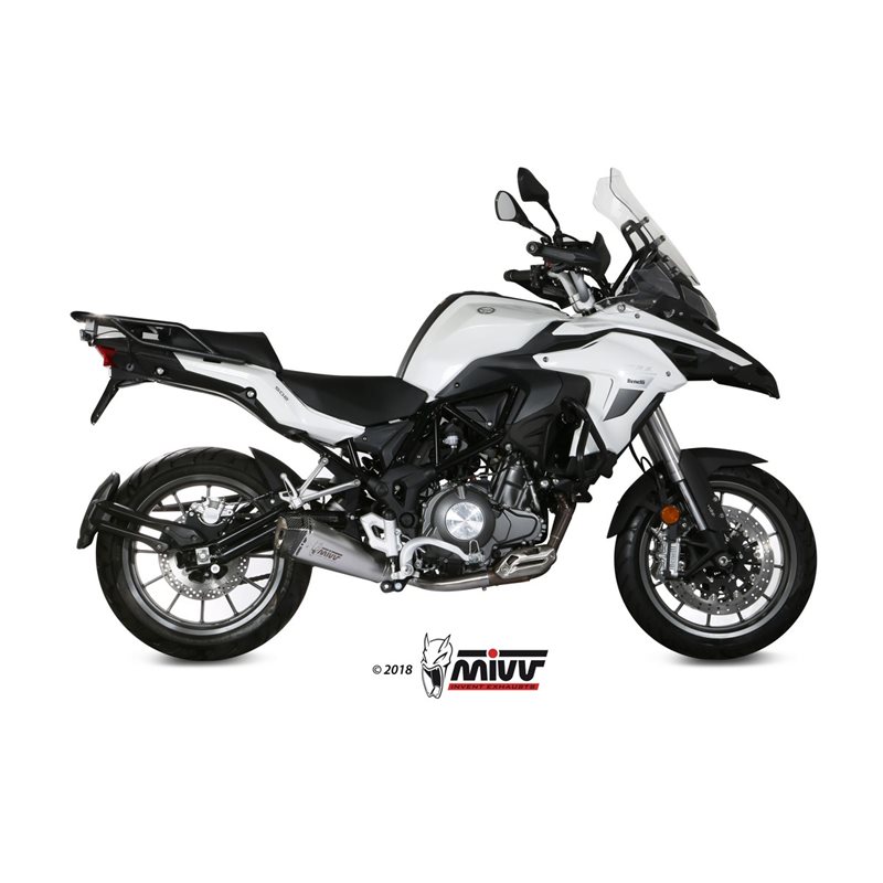 BENELLI TRK 502 2017 - DELTA RACE INOX COPA CARBONO MIVV BENELLI TRK 502 2017 - DELTA RACE INOX COPA CARBONO MIVV