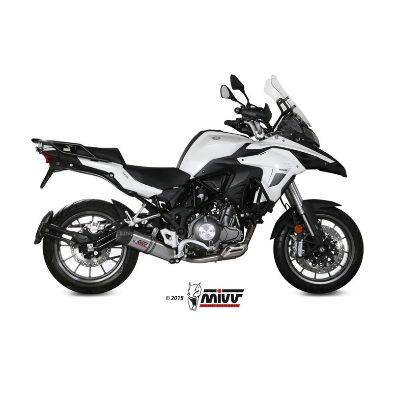 BENELLI TRK 502 2017 - OVAL TITANIO COPA CARBONO MIVV BENELLI TRK 502 2017 - OVAL TITANIO COPA CARBONO MIVV