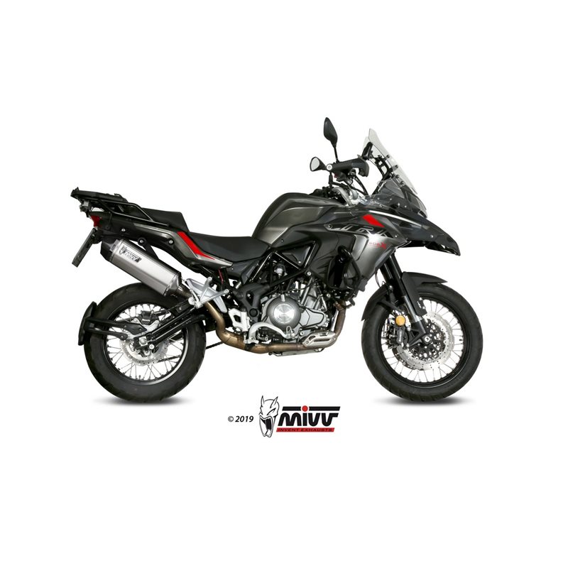 BENELLI TRK 502 X 2018 - SPEED EDGE INOX COPA CARBONO MIVV BENELLI TRK 502 X 2018 - SPEED EDGE INOX COPA CARBONO MIVV