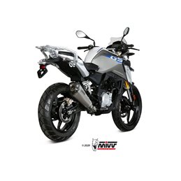 BMW G 310 GS 2017 - DELTA RACE INOX COPA CARBONO MIVV