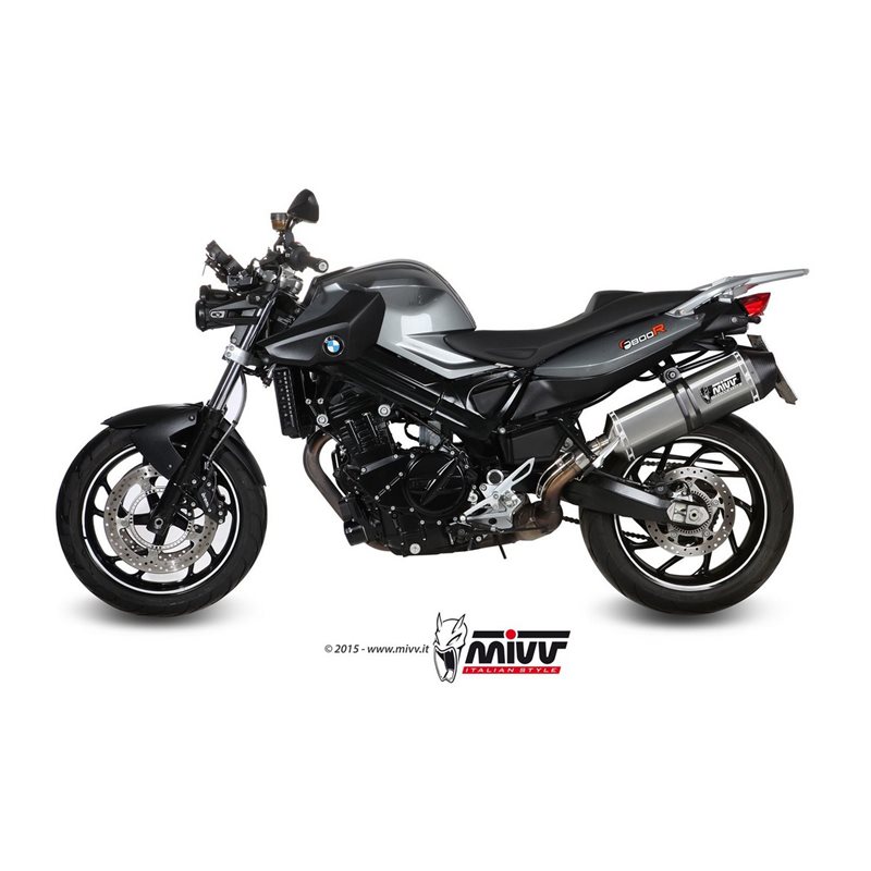 BMW F 800 R / GT 2009 - SPEED EDGE INOX COPA CARBONO MIVV BMW F 800 R / GT 2009 - SPEED EDGE INOX COPA CARBONO MIVV