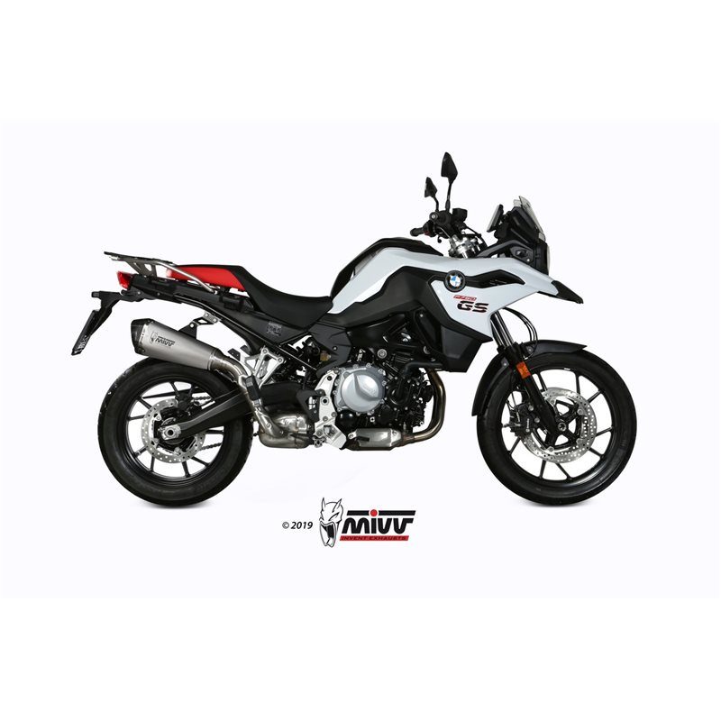 BMW F 850 GS 2018 - DELTA RACE INOX COPA CARBONO MIVV BMW F 850 GS 2018 - DELTA RACE INOX COPA CARBONO MIVV