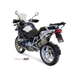 BMW R 1200 GS / ADVENTURE 2004 - 2007 SUONO INOX COPA CARBONO MIVV