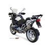 BMW R 1200 GS / ADVENTURE 2004 - 2007 SUONO INOX COPA CARBONO MIVV