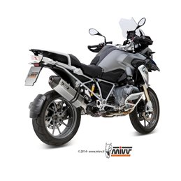 BMW R 1200 GS / ADVENTURE 2013 - 2018 SPEED EDGE INOX COPA CARBONO MIVV