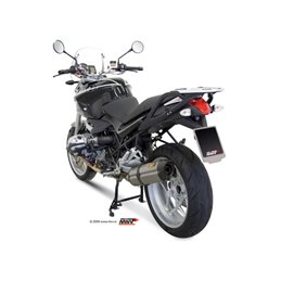 BMW R 1200 R 2008 - 2010 SUONO INOX COPA CARBONO MIVV