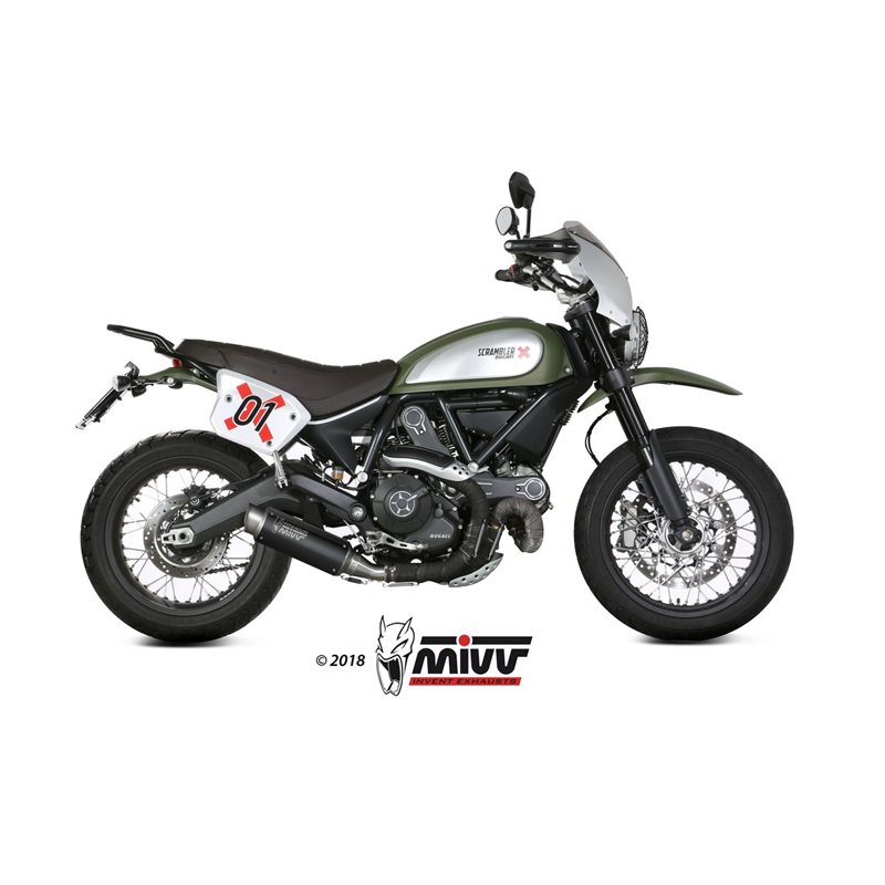 DUCATI SCRAMBLER 800 2015 - GPPRO BLACK MIVV DUCATI SCRAMBLER 800 2015 - GPPRO BLACK MIVV