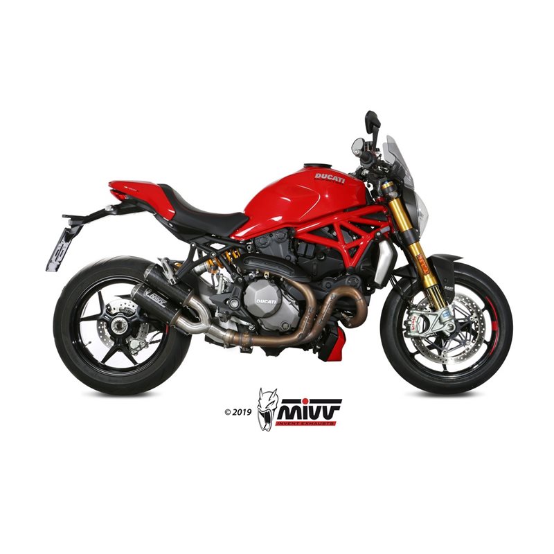 DUCATI MONSTER 821 2018 - MK3 CARBONO COPA CARBONO MIVV DUCATI MONSTER 821 2018 - MK3 CARBONO COPA CARBONO MIVV