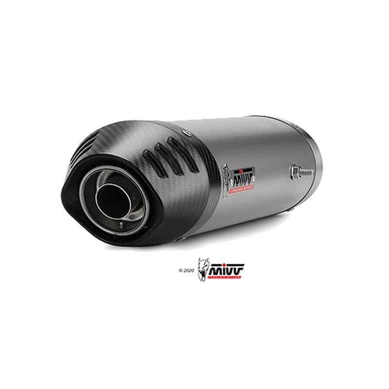 DUCATI 848 2007 - 2013 OVAL TITANIO COPA CARBONO MIVV DUCATI 848 2007 - 2013 OVAL TITANIO COPA CARBONO MIVV