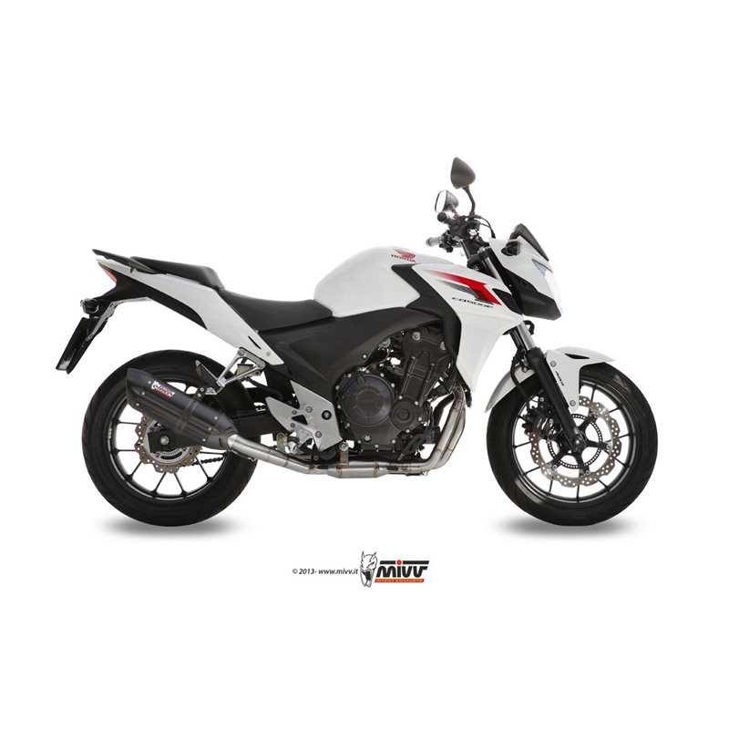 HONDA CB 500 F / X 2013 - 2015 SUONO BLACK MIVV HONDA CB 500 F / X 2013 - 2015 SUONO BLACK MIVV