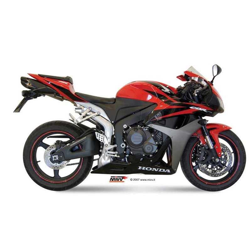 HONDA CBR 600 RR 2007 - 2012 SUONO INOX COPA CARBONO MIVV HONDA CBR 600 RR 2007 - 2012 SUONO INOX COPA CARBONO MIVV