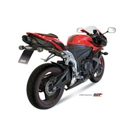 HONDA CBR 600 RR 2007 - 2012 SUONO INOX COPA CARBONO MIVV