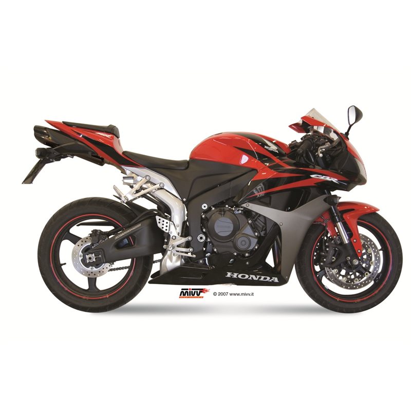 HONDA CBR 600 RR 2007 - 2012 SUONO BLACK MIVV HONDA CBR 600 RR 2007 - 2012 SUONO BLACK MIVV