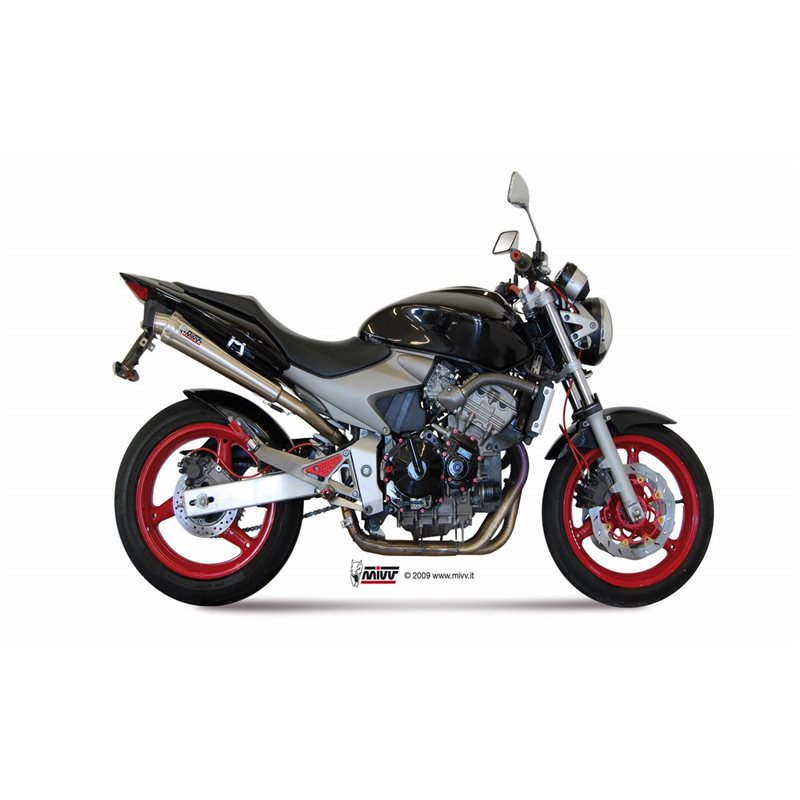 HONDA HORNET 600 2003 - 2006 X-CONE INOX/ST. STEEL MIVV HONDA HORNET 600 2003 - 2006 X-CONE INOX/ST. STEEL MIVV