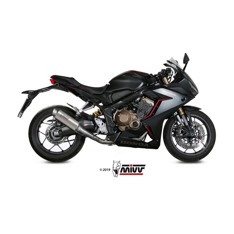 HONDA CB 650 R 2019 - GPPRO TITANIO MIVV HONDA CB 650 R 2019 - GPPRO TITANIO MIVV