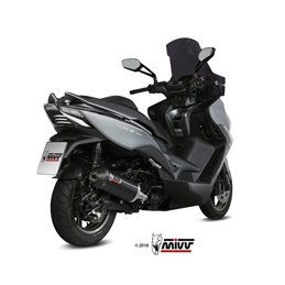 KYMCO XCITING 400I 2013 - 2018 OVAL BLACK COPA CARBONO MIVV