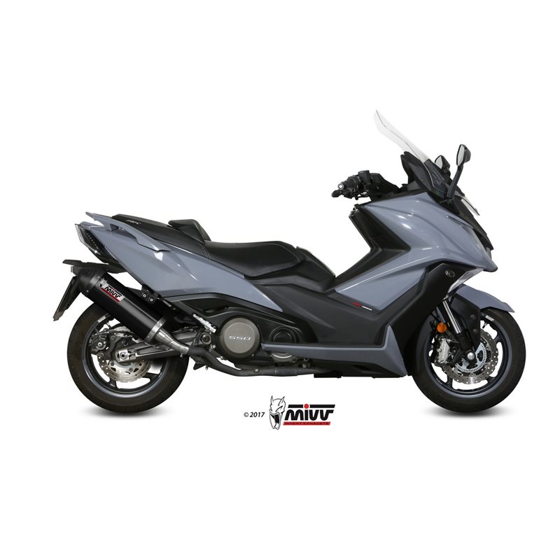 KYMCO AK550 2017 - OVAL BLACK COPA CARBONO MIVV KYMCO AK550 2017 - OVAL BLACK COPA CARBONO MIVV