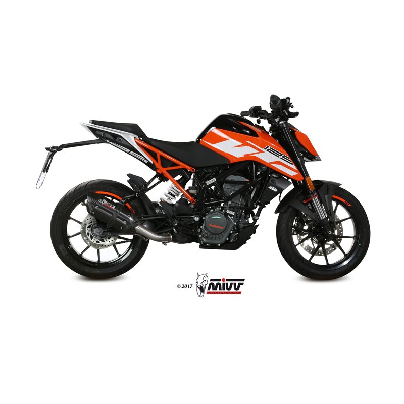KTM 125 DUKE 2017 - SUONO BLACK MIVV KTM 125 DUKE 2017 - SUONO BLACK MIVV