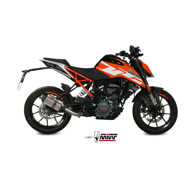 KTM 390 DUKE 2017 - SUONO INOX COPA CARBONO MIVV KTM 390 DUKE 2017 - SUONO INOX COPA CARBONO MIVV