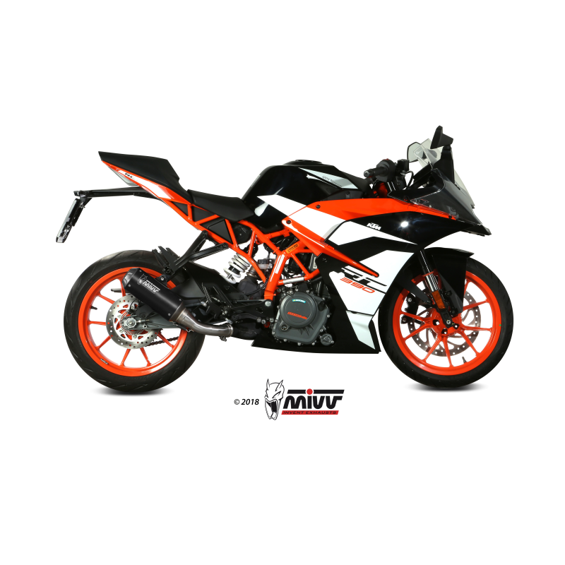 KTM RC 390 2017 - MK3 BLACK MIVV KTM RC 390 2017 - MK3 BLACK MIVV