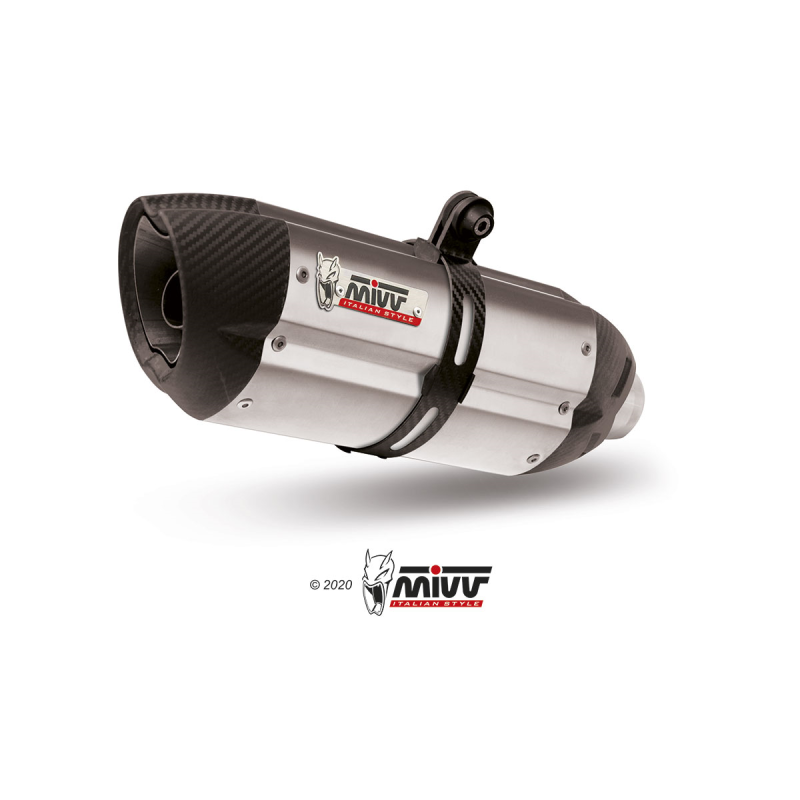 KTM LC4 640 ADVENTURE 2003 - 2006 SUONO INOX COPA CARBONO MIVV KTM LC4 640 ADVENTURE 2003 - 2006 SUONO INOX COPA CARBONO MIVV