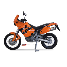 KTM LC4 640 ADVENTURE 2003 - 2006 SUONO INOX COPA CARBONO MIVV
