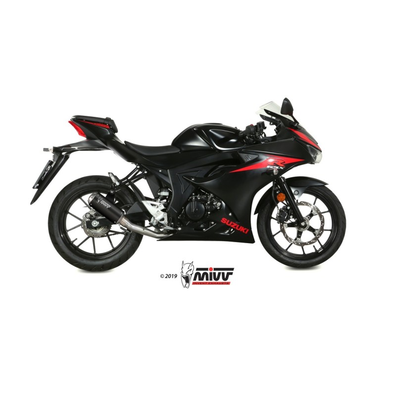 SUZUKI GSX-R 125 2017 - MK3 BLACK MIVV SUZUKI GSX-R 125 2017 - MK3 BLACK MIVV