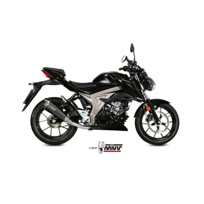 SUZUKI GSX-S 125 2017 - DELTA RACE BLACK MIVV SUZUKI GSX-S 125 2017 - DELTA RACE BLACK MIVV