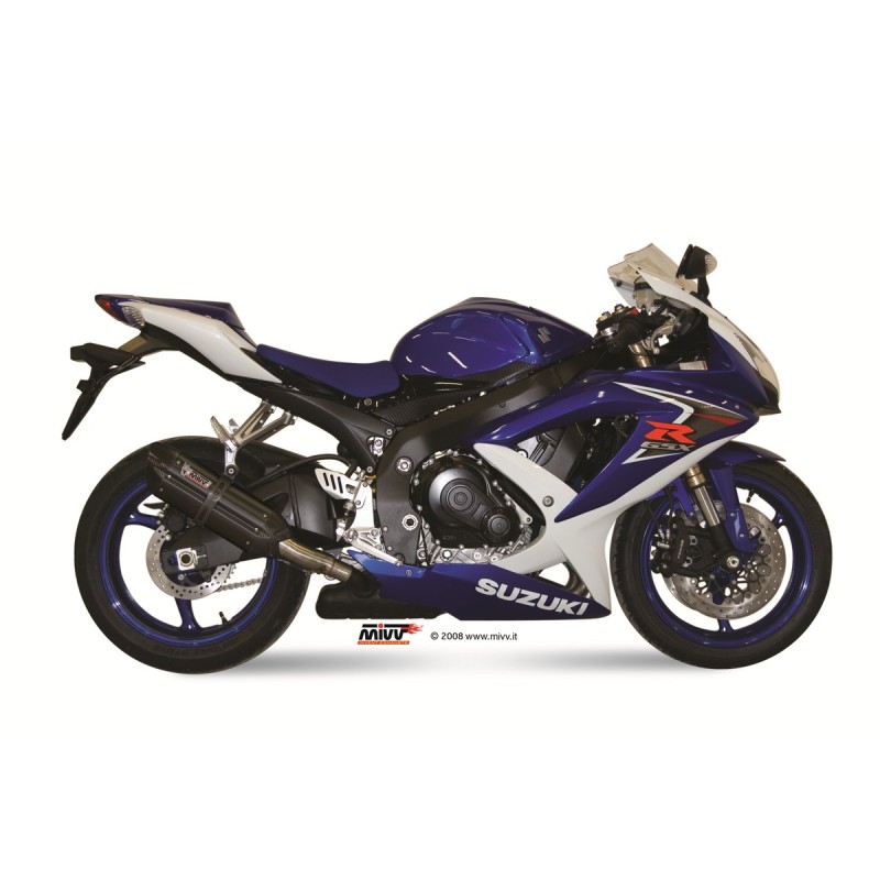 SUZUKI GSX-R 600 2008 - 2010 SUONO BLACK MIVV SUZUKI GSX-R 600 2008 - 2010 SUONO BLACK MIVV