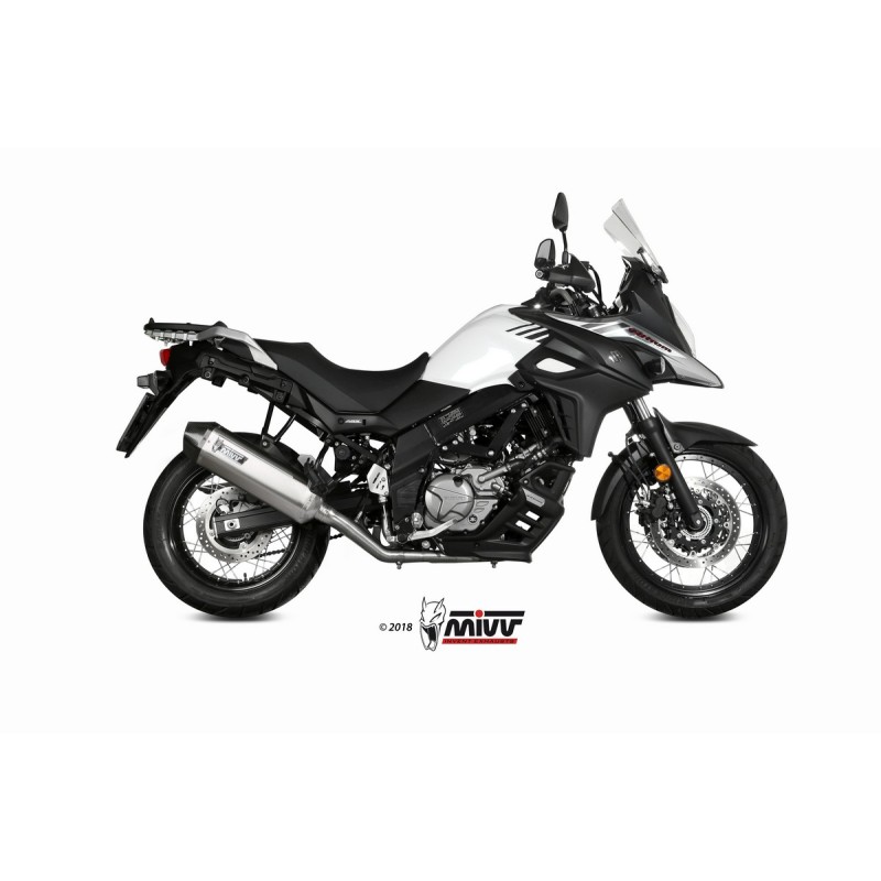 SUZUKI DL V-STROM 650 / XT 2017 - SPEED EDGE INOX COPA CARBONO MIVV SUZUKI DL V-STROM 650 / XT 2017 - SPEED EDGE INOX COPA CARBONO MIVV