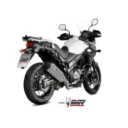 SUZUKI DL V-STROM 650 / XT 2017 - SPEED EDGE INOX COPA CARBONO MIVV