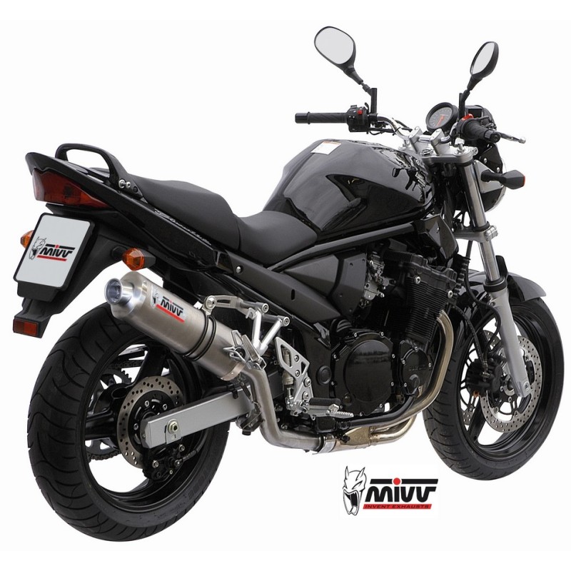 SUZUKI GSF 650 BANDIT 2005 - 2006 OVAL INOX/ST. STEEL MIVV SUZUKI GSF 650 BANDIT 2005 - 2006 OVAL INOX/ST. STEEL MIVV