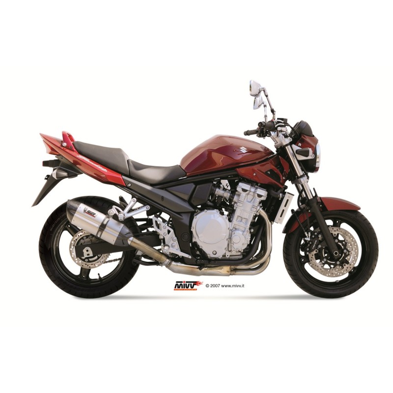 SUZUKI GSF 650 BANDIT 2007 - 2015 SUONO INOX COPA CARBONO MIVV SUZUKI GSF 650 BANDIT 2007 - 2015 SUONO INOX COPA CARBONO MIVV